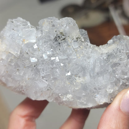 Icy Blue Fluorite, Emilio Mine, Asturias, Spain | Collector Mineral Specimen