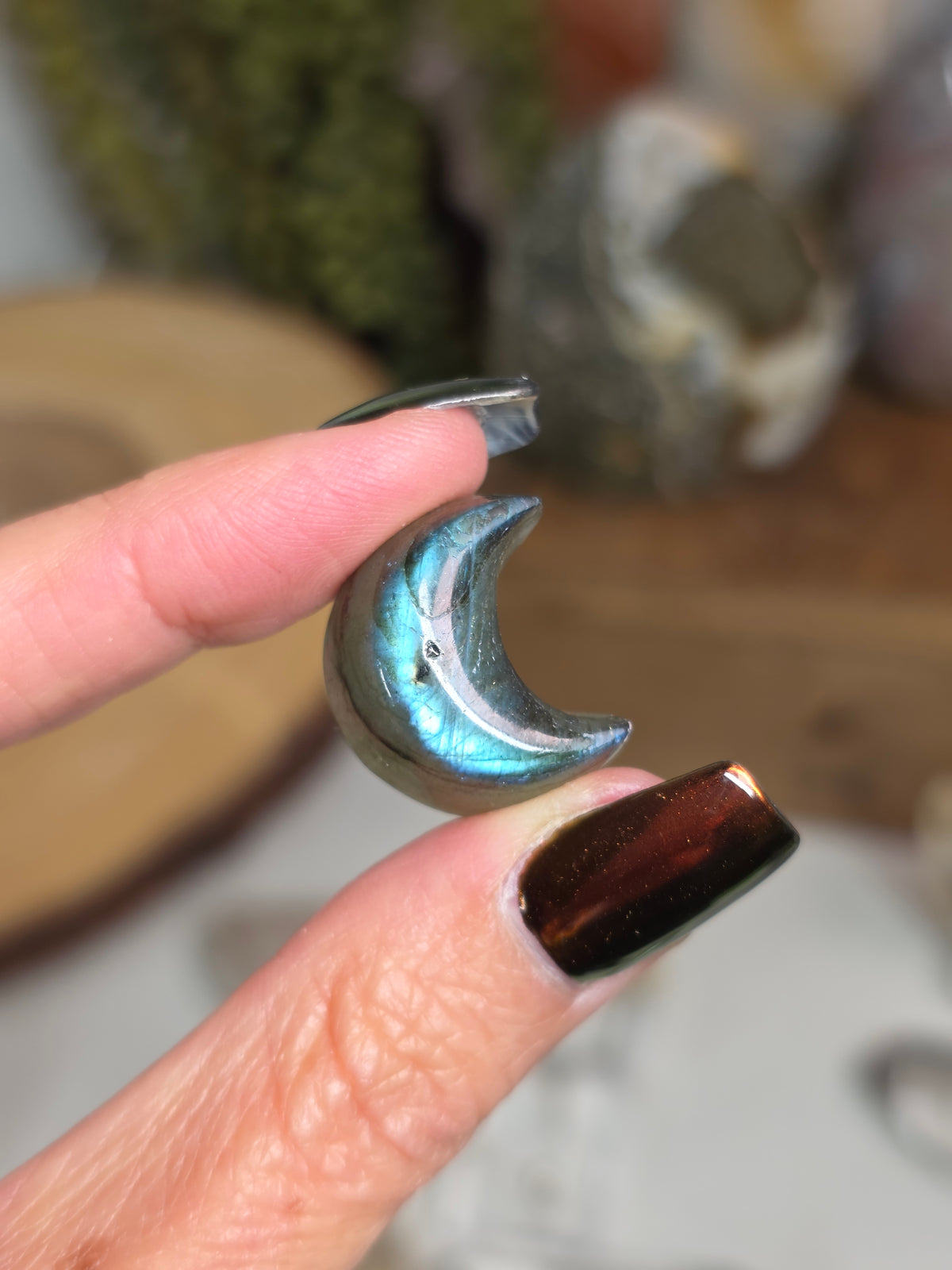 Mini Labradorite Moons | Intuitive Pick