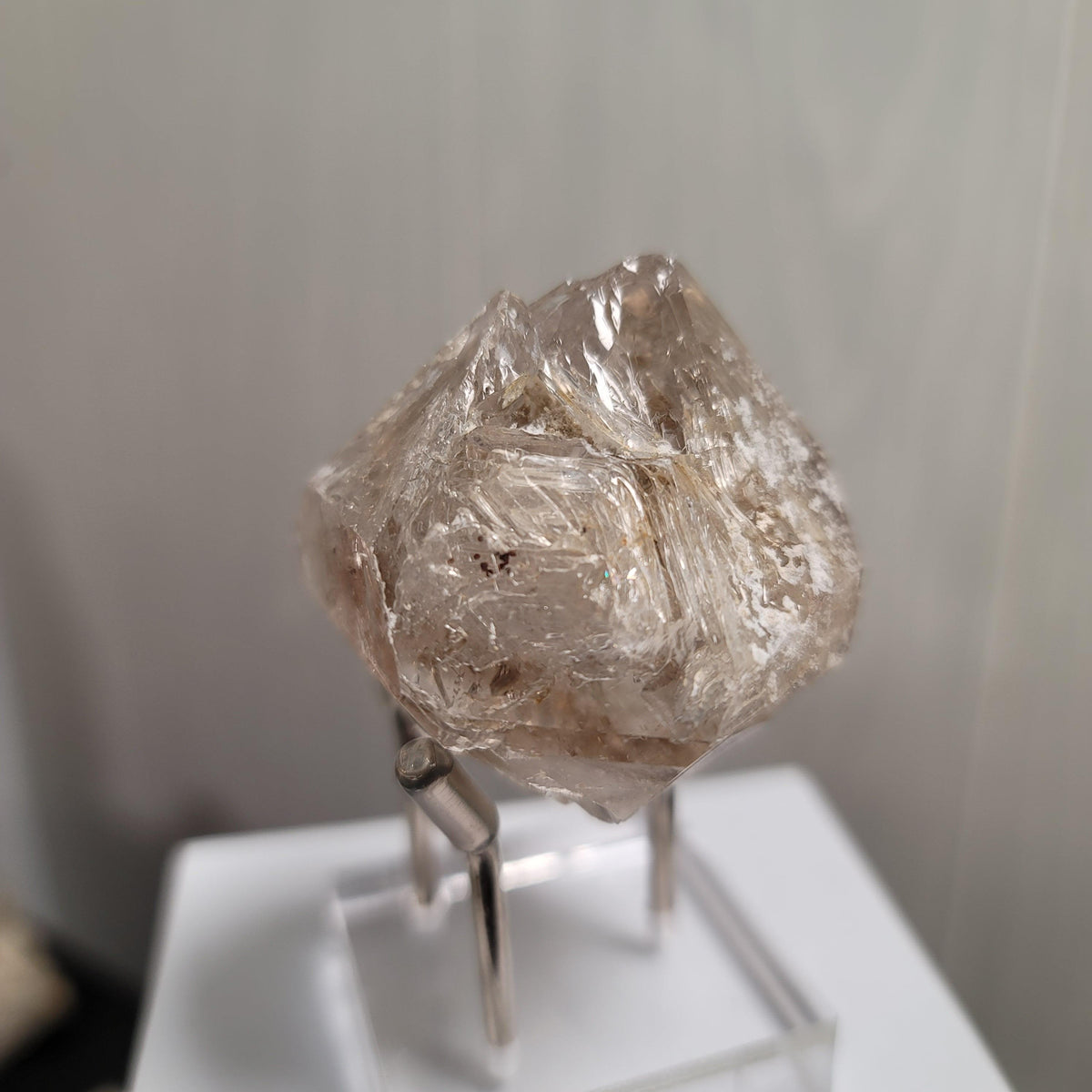 Skeletal Quartz (Fenster / Elestial) from Paredón, Coahuila, Mexico - 01