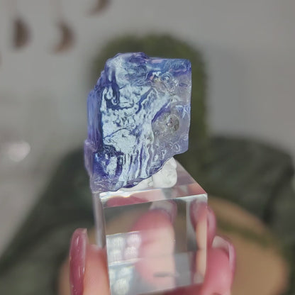 Blue Halite from Tuzluca, Igdir Province, Turkey | 01