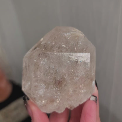 Skeletal Quartz (Fenster / Elestial) from Paredón, Coahuila, Mexico - 02