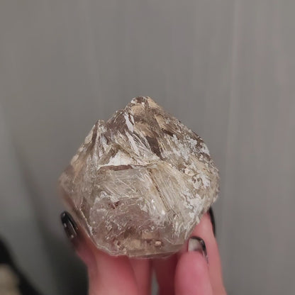 Skeletal Quartz (Fenster / Elestial) from Paredón, Coahuila, Mexico - 01